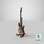 Electric Guitar with Stand V1