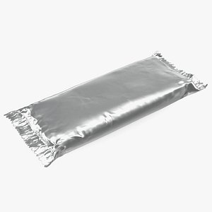 3D big foil chocolate bar model