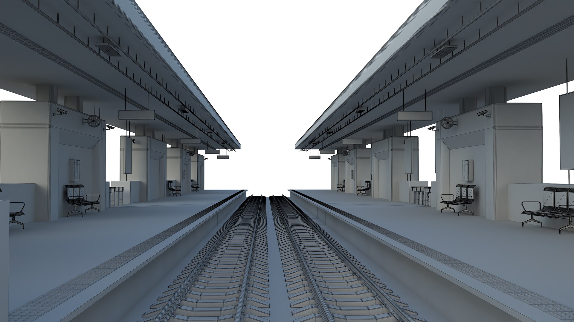 Train Station 2 3D Model - TurboSquid 2233906