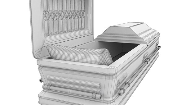 Casket coffin 3D model - TurboSquid 1566151