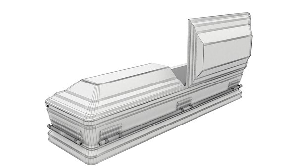 Casket coffin 3D model - TurboSquid 1566151