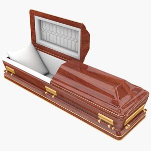 casket coffin 3D model
