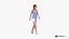 3D People Walking Sports People Vol 01