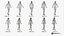 3D People Walking Sports People Vol 01