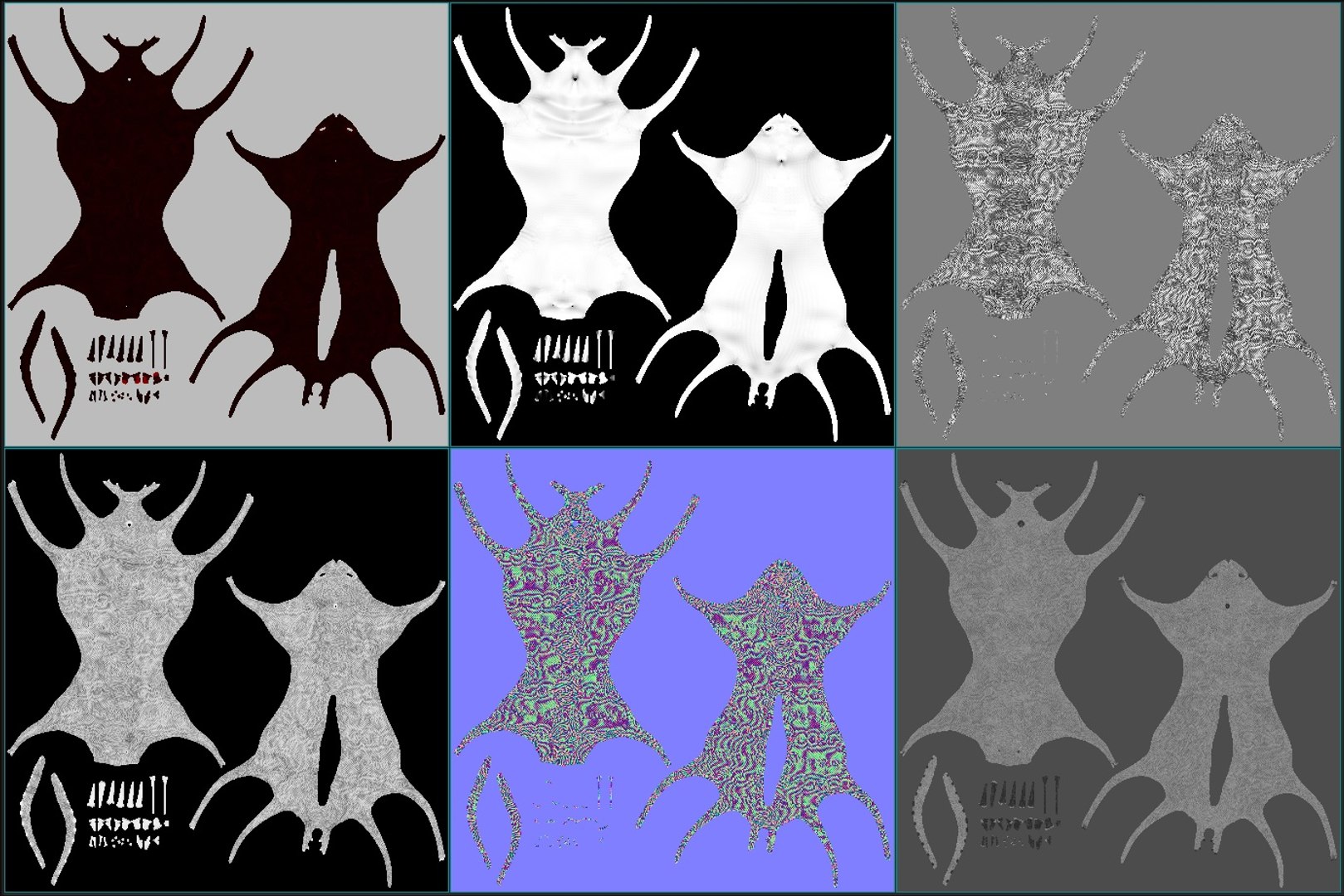 3D extraterrestrial creature https://p.turbosquid.com/ts-thumb/h9/4GRp9v/78wbYV8C/textures_pbr/jpg/1529866769/1920x1080/fit_q87/6f2e568b8846114728bf5fcc684b405d481bbdc2/textures_pbr.jpg