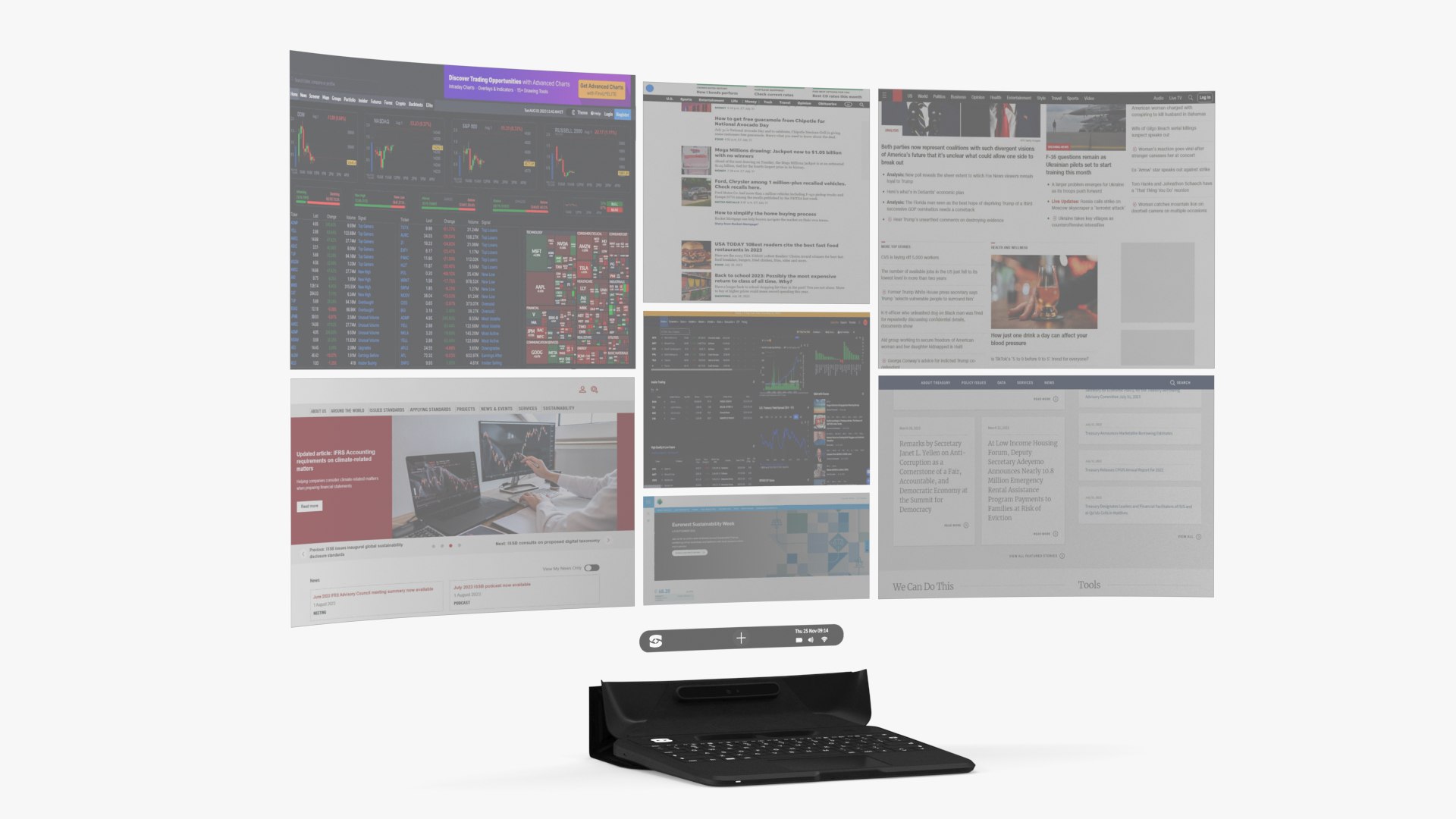 First Augmented Reality Laptop Spacetop 3D - TurboSquid 2121912