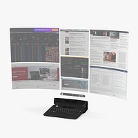 First Augmented Reality Laptop Spacetop