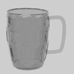 3D Beer Glass GJH