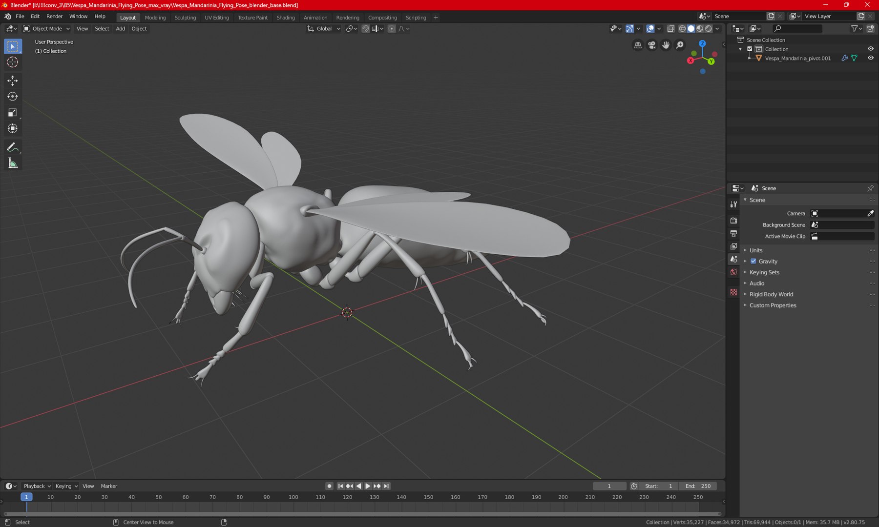 Vespa Mandarinia Flying Pose 3D https://p.turbosquid.com/ts-thumb/h9/7Cw3EV/gU/vespamandariniaflyingposec4dmodel022/jpg/1724917730/1920x1080/fit_q87/3fa9db096f1f7ca29f8b88b11e0d347cc8e1b66b/vespamandariniaflyingposec4dmodel022.jpg