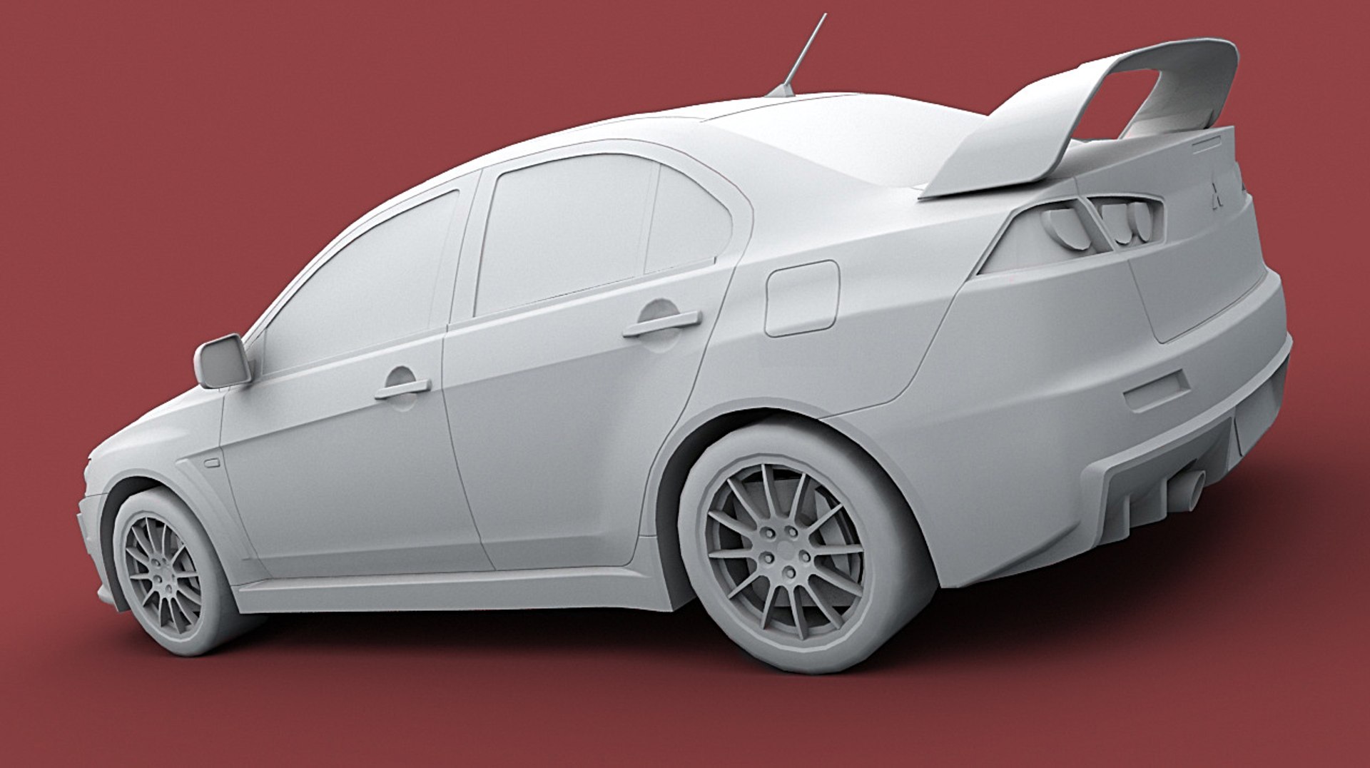 3d mitsubishi lancer evolution https://p.turbosquid.com/ts-thumb/h9/BJO7Vp/tkes8pBG/lancerevolution_exterior_clay_02/jpg/1325538220/1920x1080/fit_q87/782b4be44d8b7bdffa9ca940889507ff880e1bf8/lancerevolution_exterior_clay_02.jpg