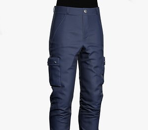 Blue Snowboard Pants Style 1