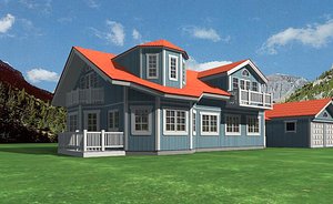 house familyhouse 3d max