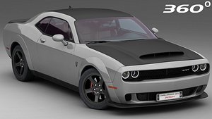 Dodge Challenger SRT Demon 2018 (Low Interior)