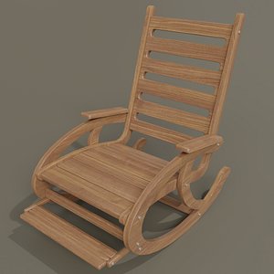 Rocking chair 3D model