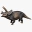 Triceratops rigged 3D model