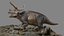 Triceratops rigged 3D model