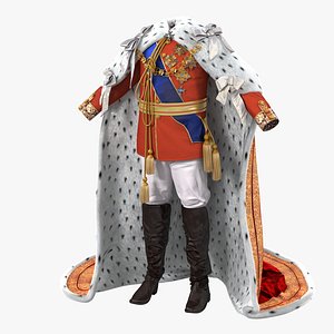 3d royal king costume 2