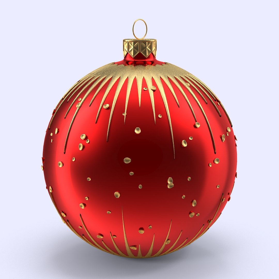 3dsmax Christmas Ball