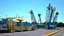 Vostochny Cosmodrome Russian Spaceport Rigged for Cinema 4D 3D