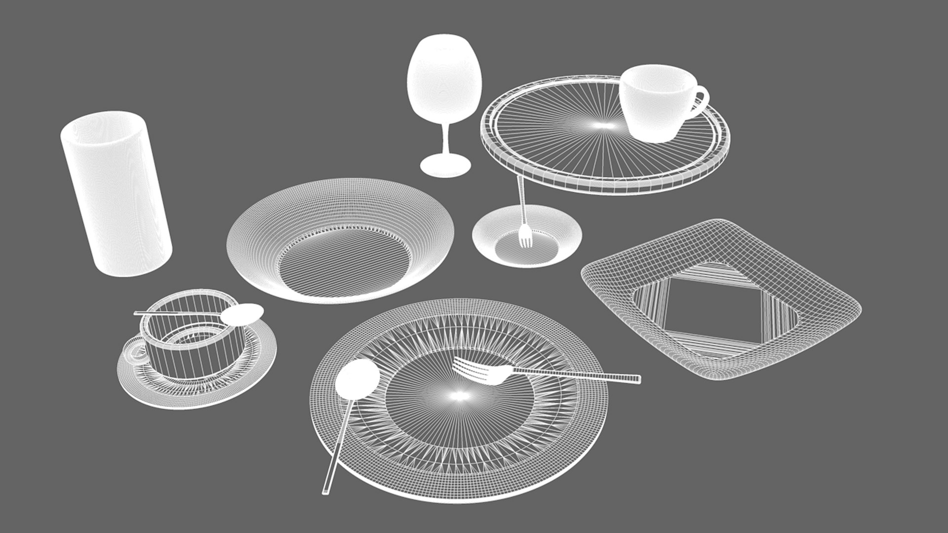 tableware pack 3D model https://p.turbosquid.com/ts-thumb/h9/YuDxsg/GBu6DunR/5/png/1583954790/1920x1080/fit_q87/c0303a97cba50b3ea0b98ad6f3a93b7c20cc151e/5.jpg