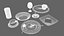 tableware pack 3D model