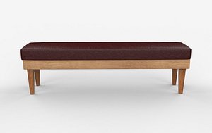 Haven Benches 01 3D model 3D model