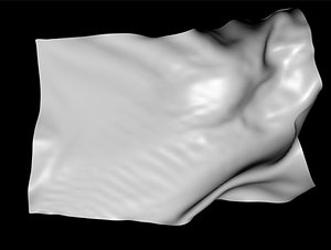 seamless loop flag 3d c4d