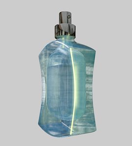 3d fragrance bottle model