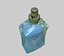 3d fragrance bottle model
