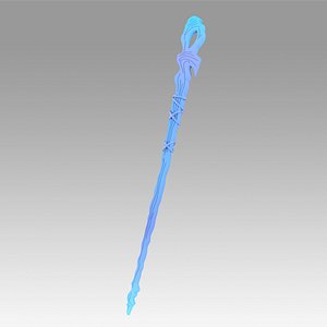 Granblue Fantasy Io Euclase Cosplay Weapon Prop 3D model