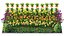 Flower beds 3D model