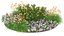 Flower beds 3D model
