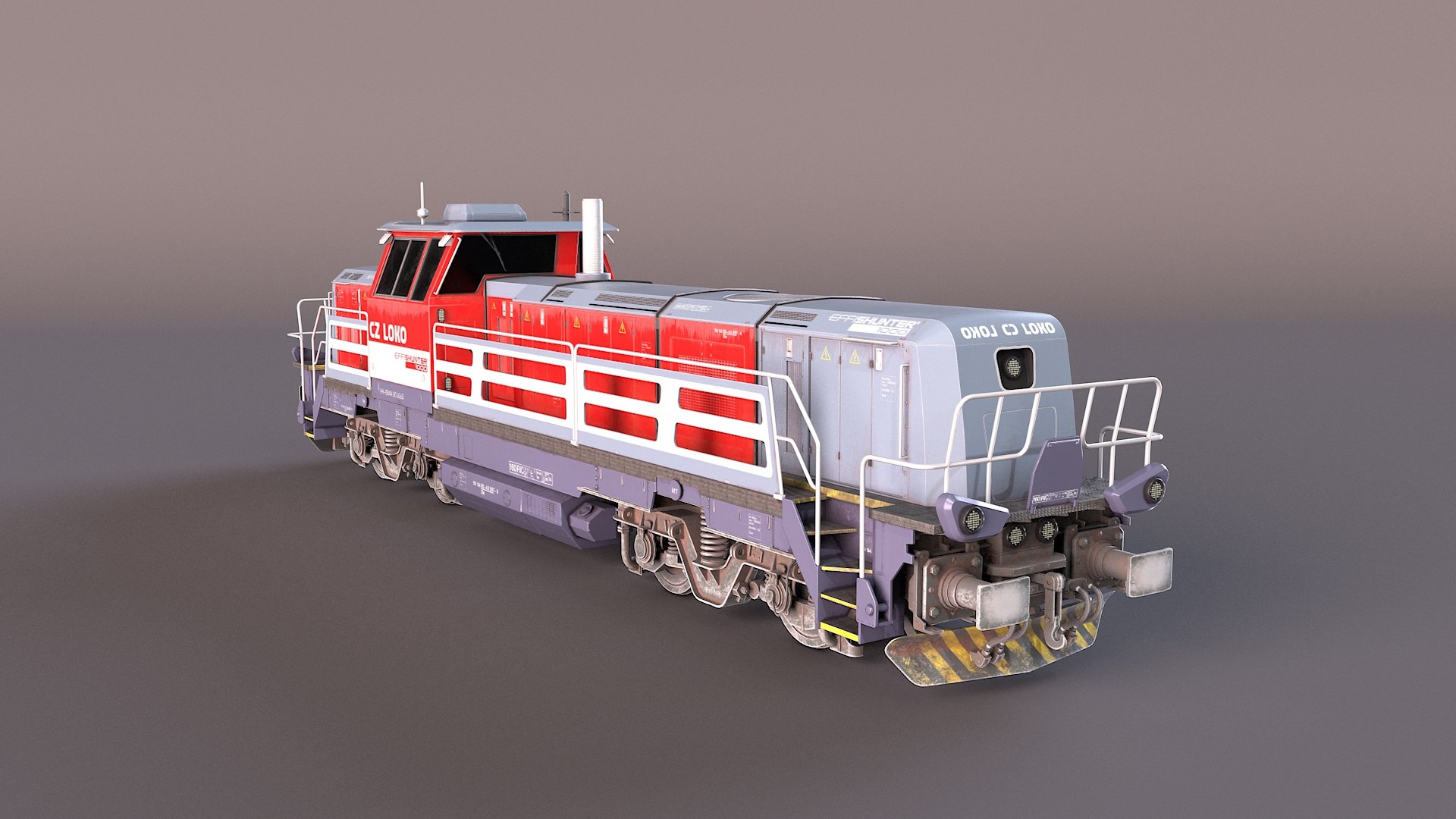 3D Model Diesel Train - TurboSquid 2181927