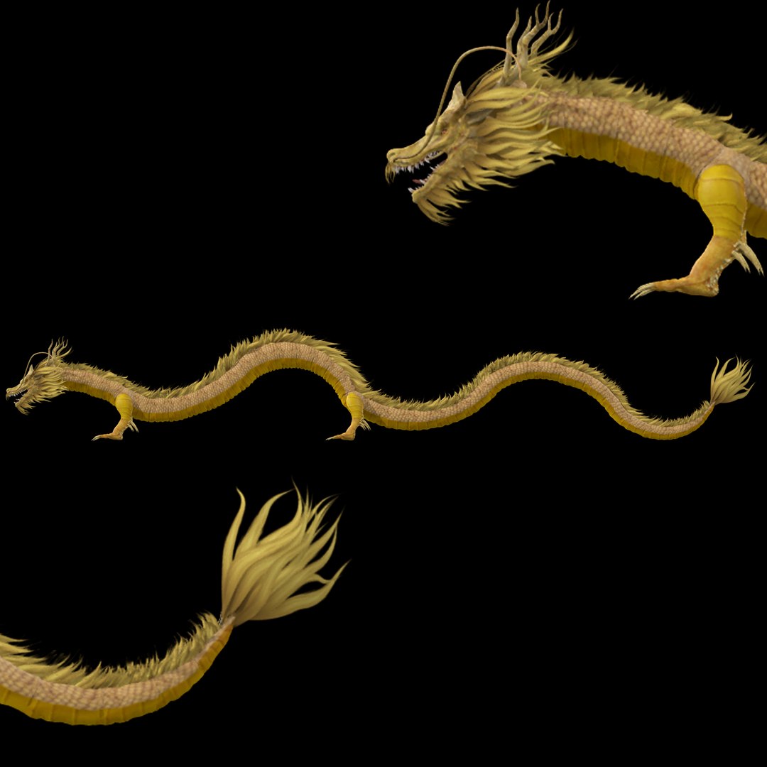 Chinese Dragon Animated Model - TurboSquid 2194114
