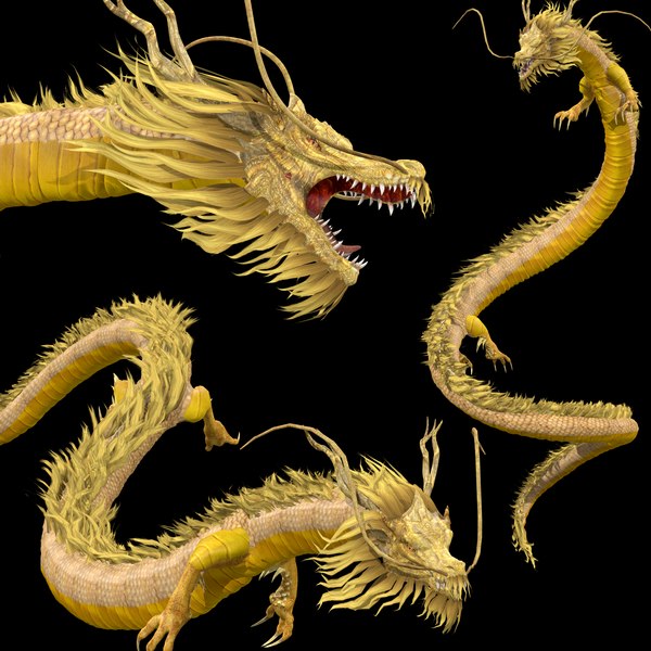 Chinese Dragon 3D Models for Download | TurboSquid