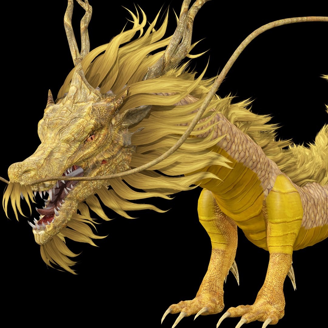 Chinese Dragon Animated Model - TurboSquid 2194114