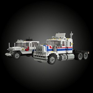 Lego 5580 - Highway Rig model