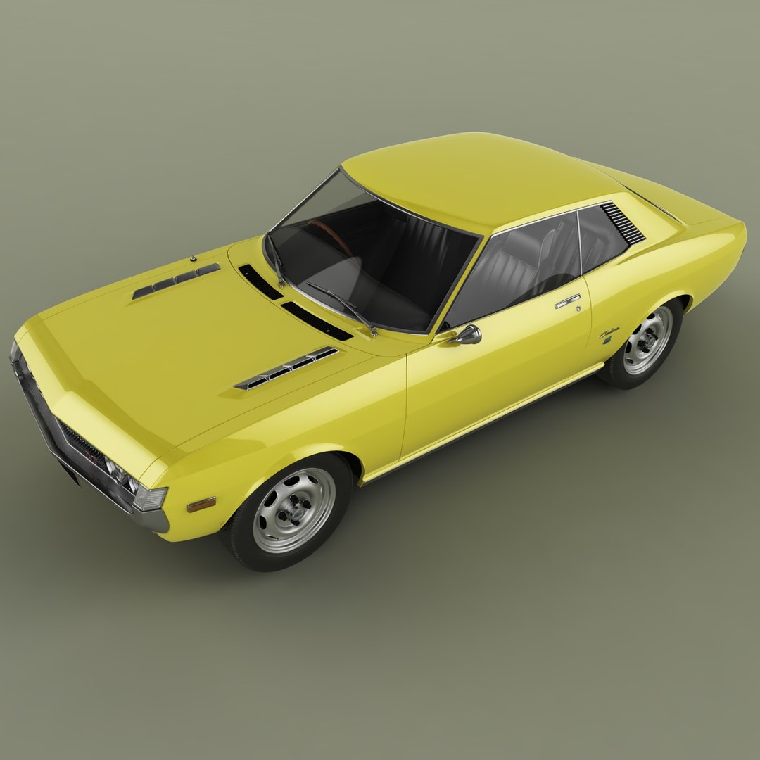 1970 Toyota Celica Coupe 3D Model - TurboSquid 1171539