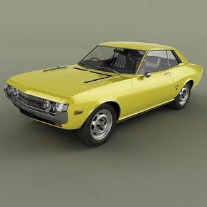 1970 toyota celica coupe 3D model