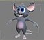 Cartoon Mouse Rigged