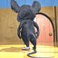 Cartoon Mouse Rigged