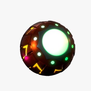 Green Goblin Grenade Spider-Man 3D model