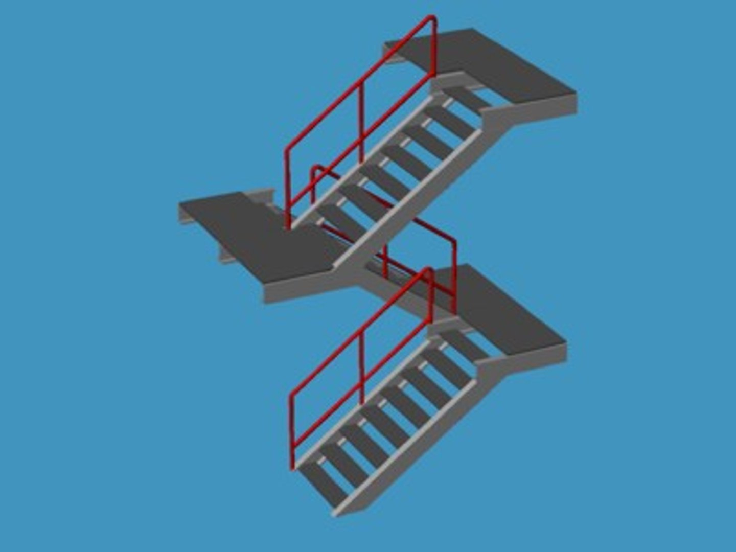 Prefabricated Stairs 3dm