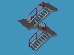 Prefabricated stairs.3dm