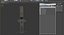 BGM 71F TOW 미사일 3D 모델