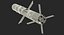 BGM 71F TOW 미사일 3D 모델