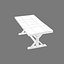 3d model late trestle table
