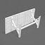 3d model late trestle table
