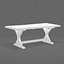 3d model late trestle table