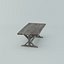 3d model late trestle table